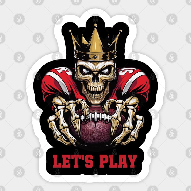 Let's Play Football Sticker by BishBashBosh